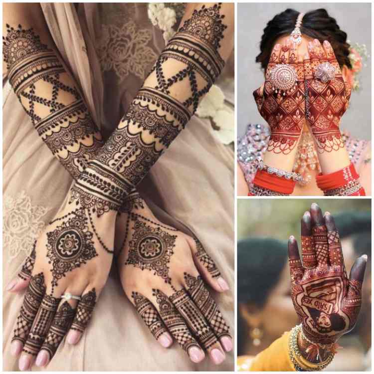 bridal mehendi , indian wedding , indian brides